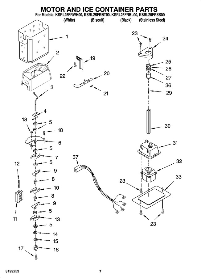 Diagram for KSRL25FRBL00