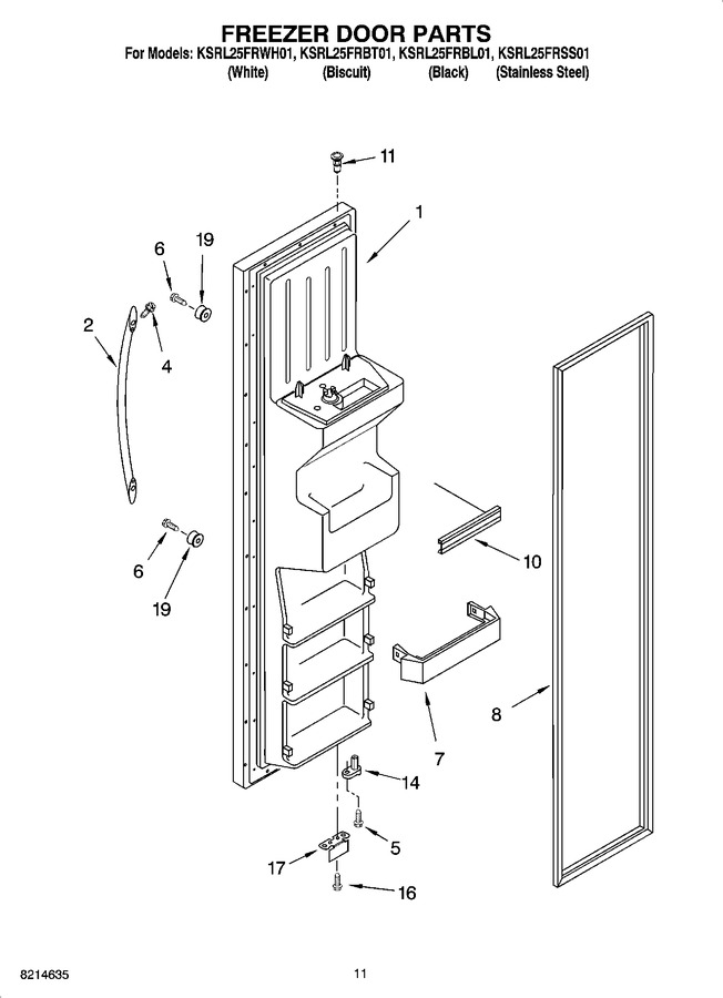 Diagram for KSRL25FRBT01