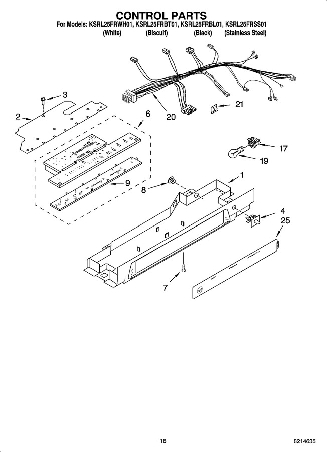 Diagram for KSRL25FRBT01