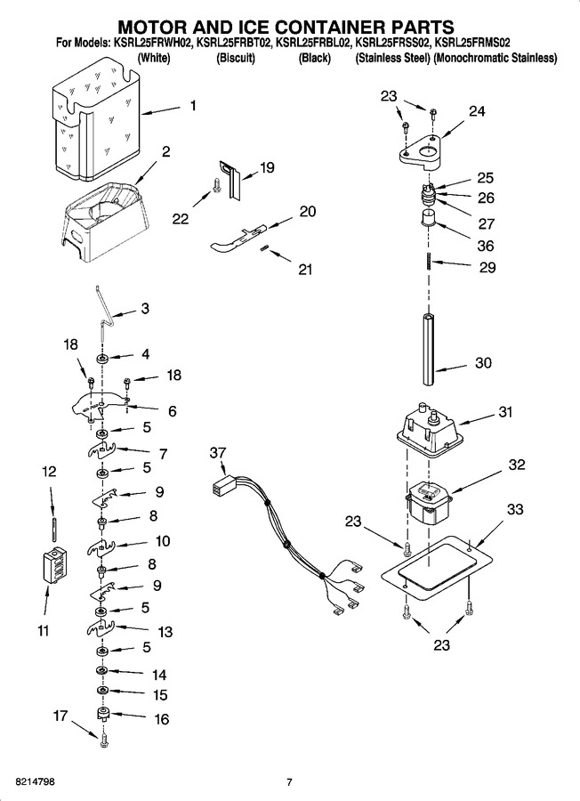 Diagram for KSRL25FRMS02