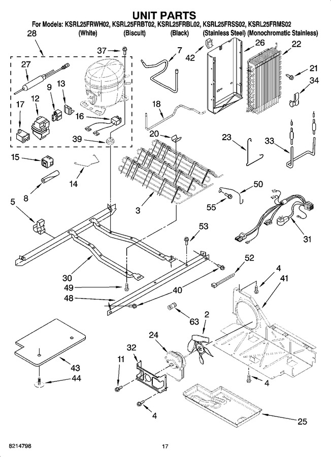 Diagram for KSRL25FRWH02