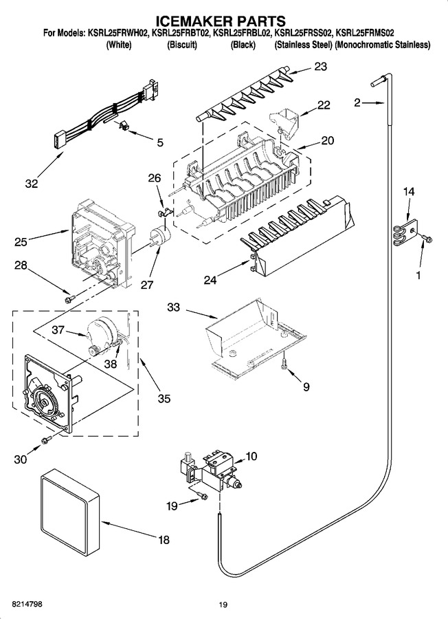 Diagram for KSRL25FRSS02