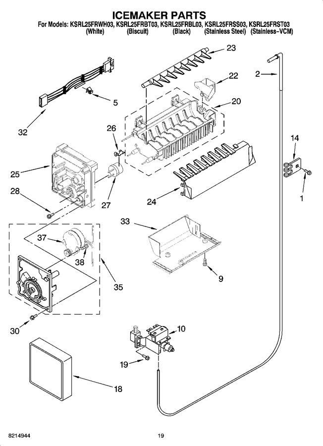 Diagram for KSRL25FRBT03