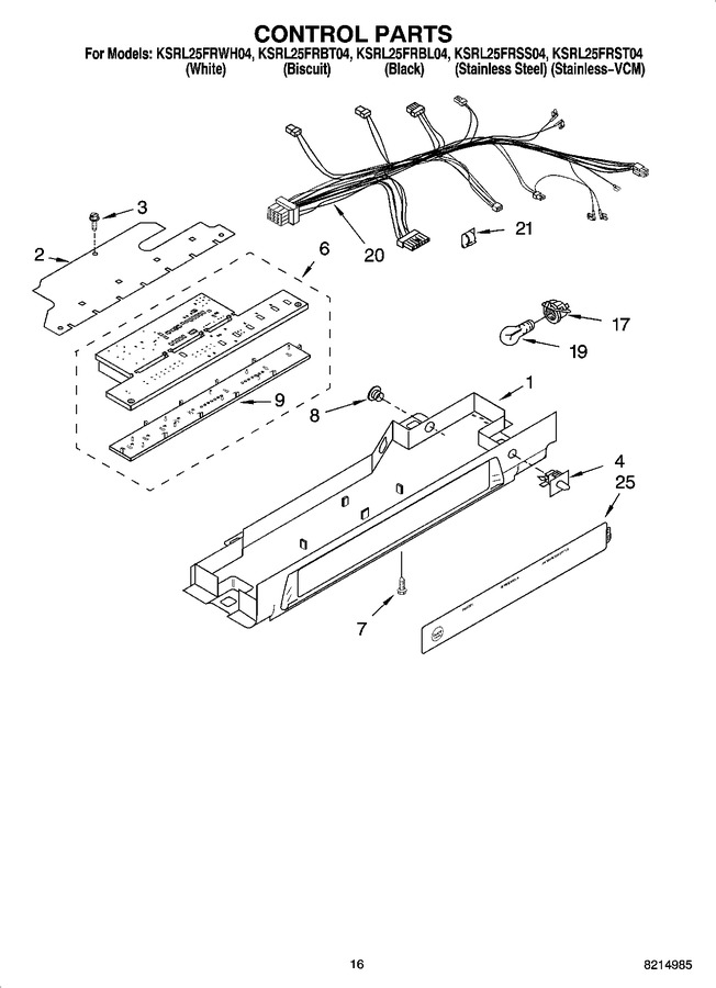 Diagram for KSRL25FRST04