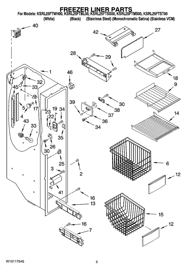 Diagram for KSRL25FTSS00