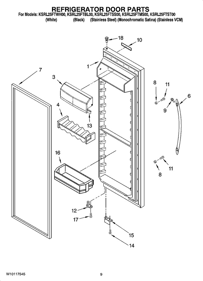 Diagram for KSRL25FTBL00