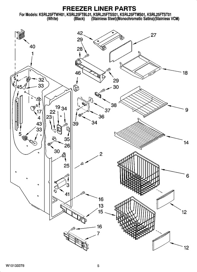 Diagram for KSRL25FTMS01