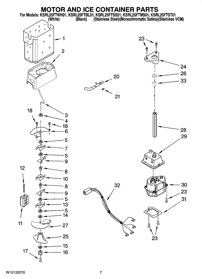 Diagram for KSRL25FTMS01