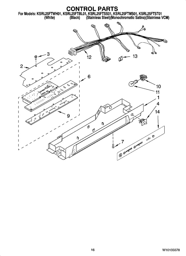 Diagram for KSRL25FTMS01