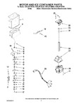 Diagram for 05 - Motor And Ice Container Parts