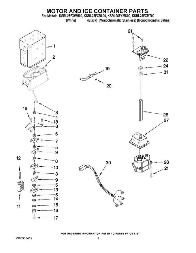 Diagram for KSRL25FXMS00