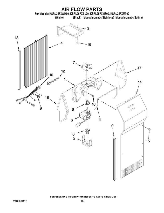 Diagram for KSRL25FXWH00