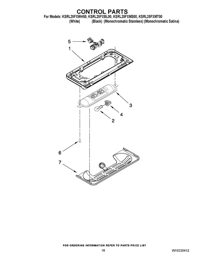 Diagram for KSRL25FXWH00