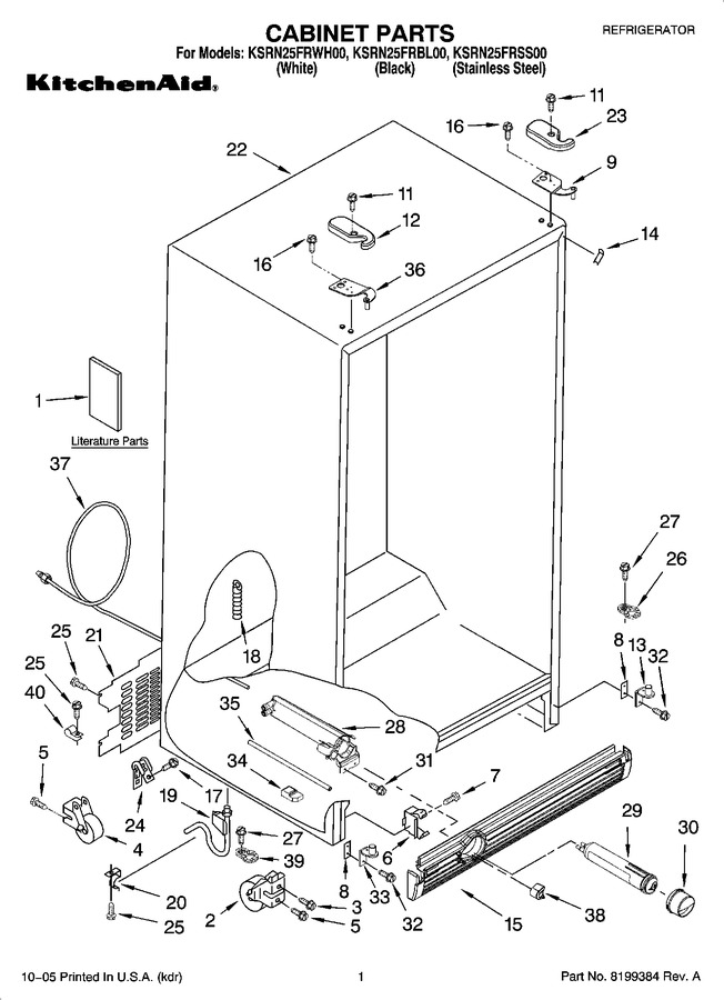 Diagram for KSRN25FRBL00