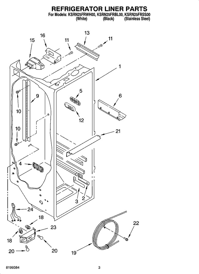 Diagram for KSRN25FRBL00