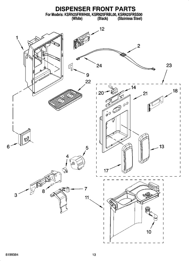 Diagram for KSRN25FRBL00