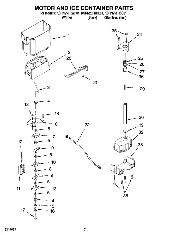 Diagram for KSRN25FRBL01