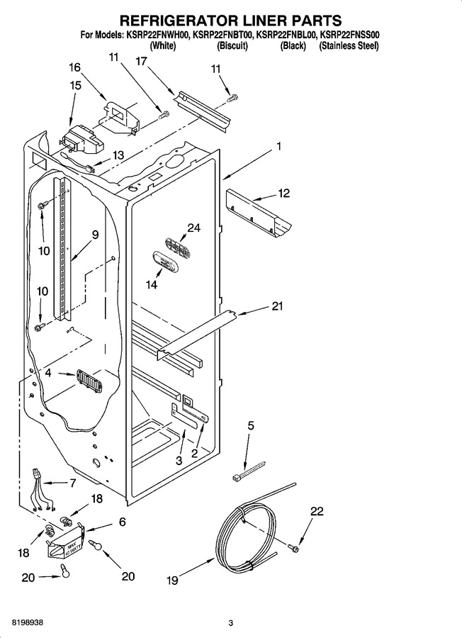 Diagram for KSRP22FNBL00