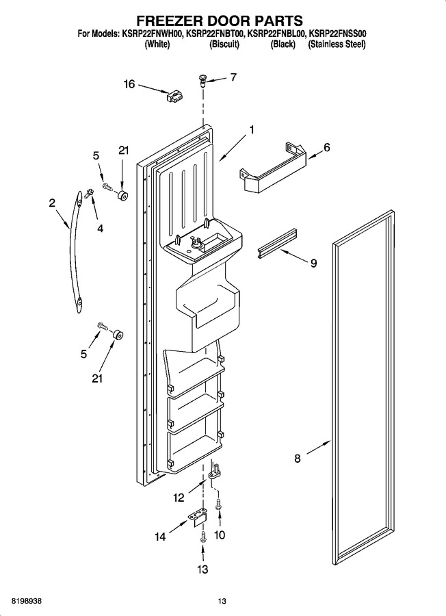 Diagram for KSRP22FNBL00