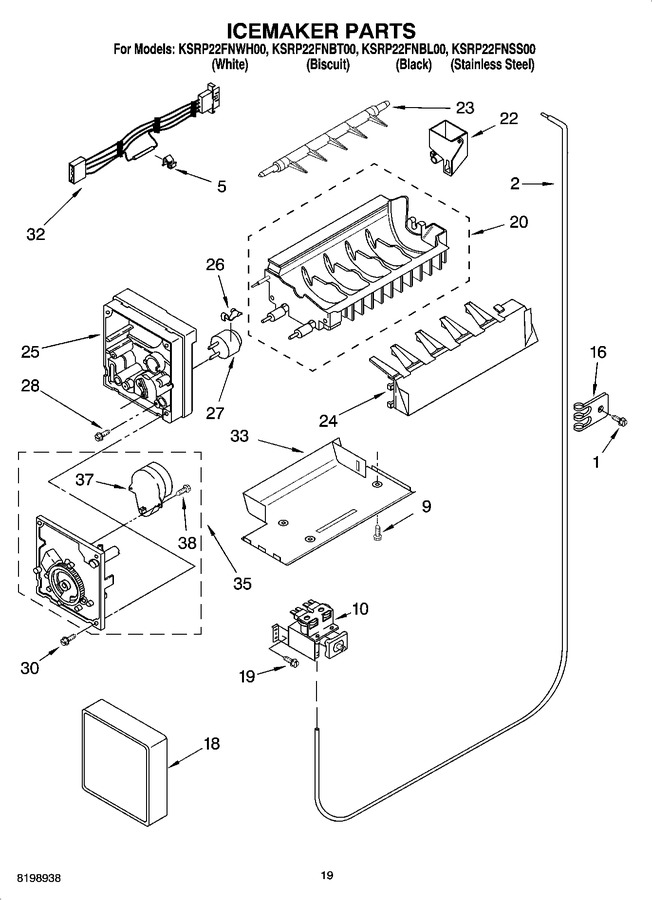 Diagram for KSRP22FNBL00