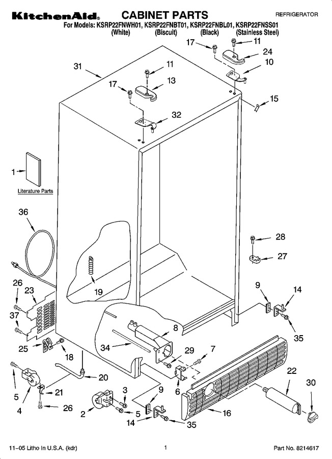 Diagram for KSRP22FNWH01