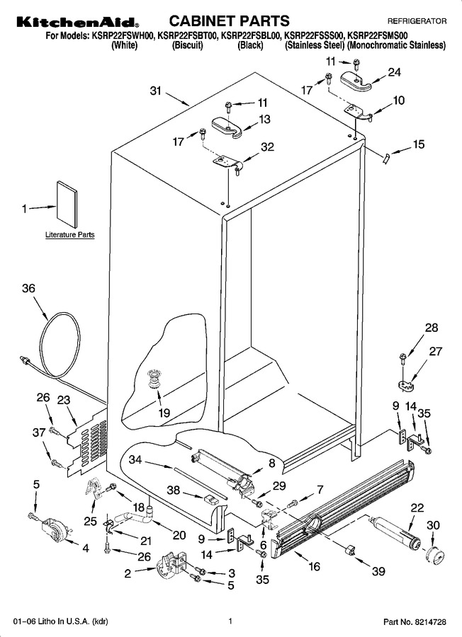 Diagram for KSRP22FSMS00