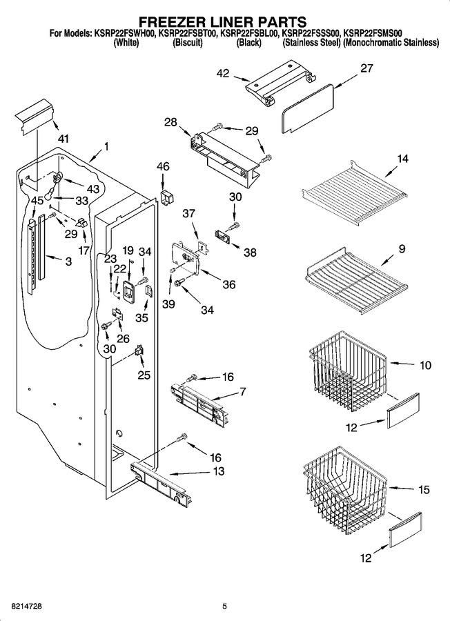 Diagram for KSRP22FSMS00