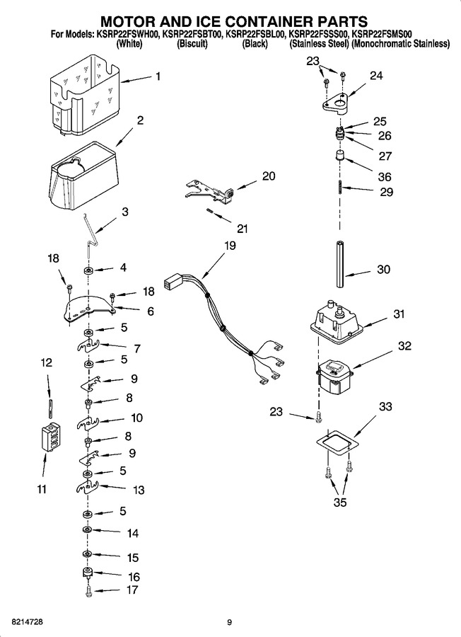 Diagram for KSRP22FSMS00