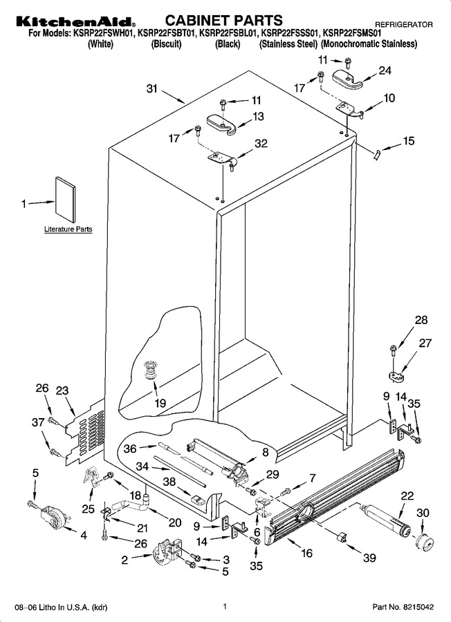Diagram for KSRP22FSBL01