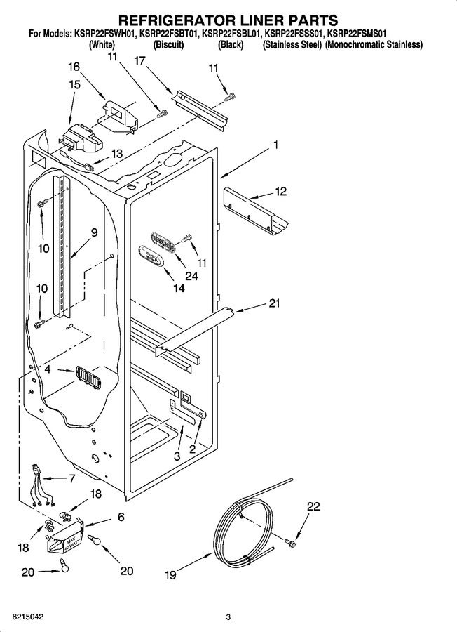 Diagram for KSRP22FSSS01