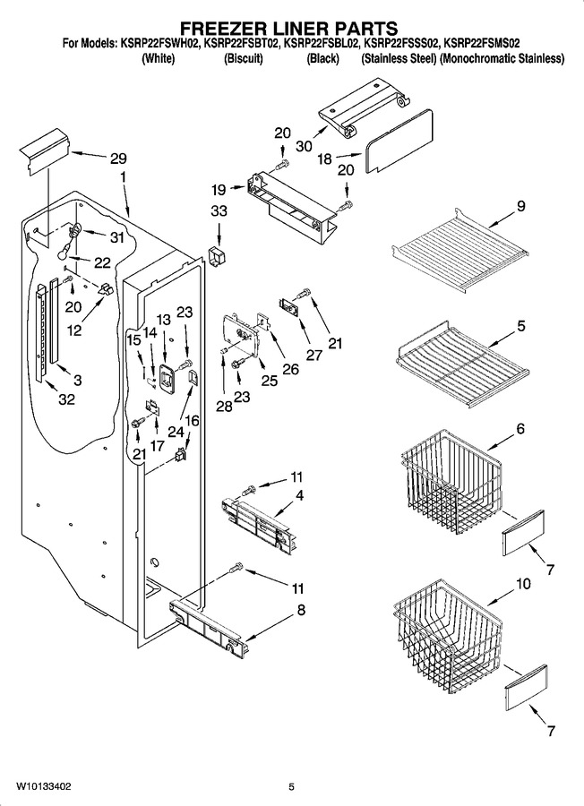 Diagram for KSRP22FSMS02