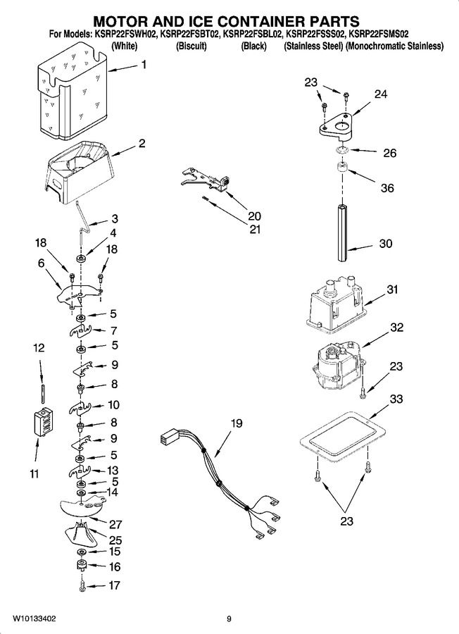 Diagram for KSRP22FSMS02