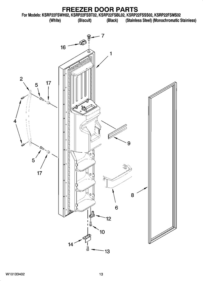 Diagram for KSRP22FSMS02
