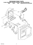 Diagram for 09 - Dispenser Front Parts