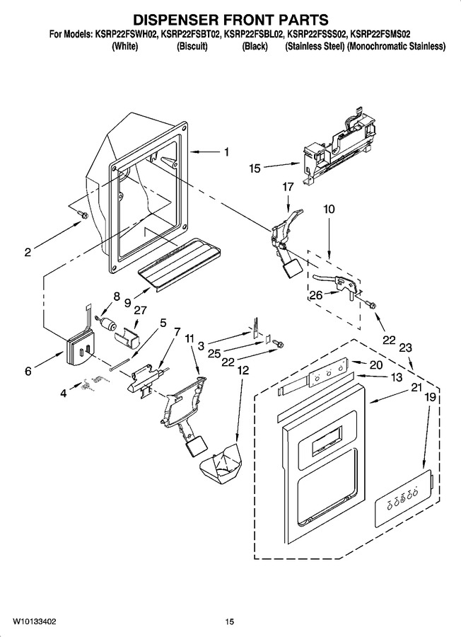 Diagram for KSRP22FSBT02