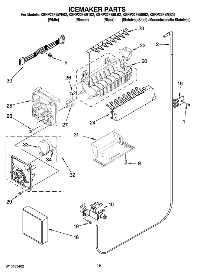 Diagram for KSRP22FSMS02
