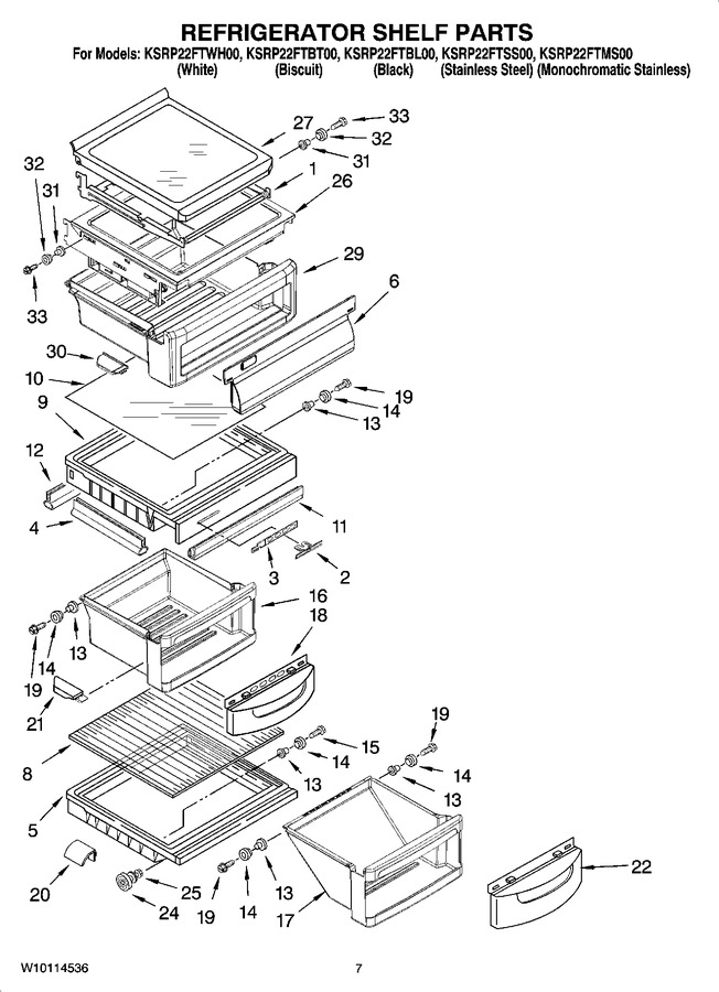 Diagram for KSRP22FTBL00