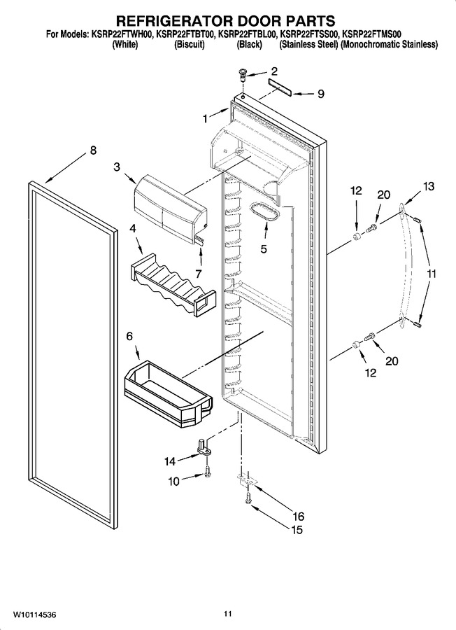 Diagram for KSRP22FTBL00