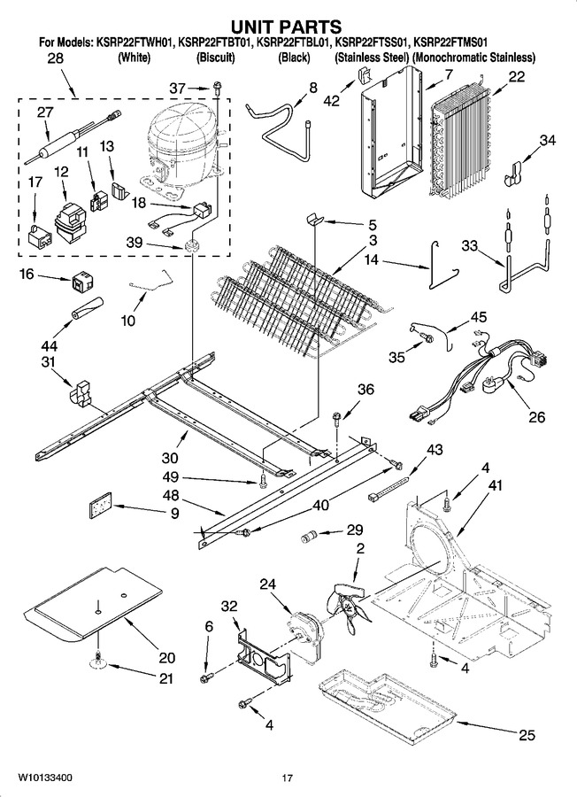 Diagram for KSRP22FTBL01