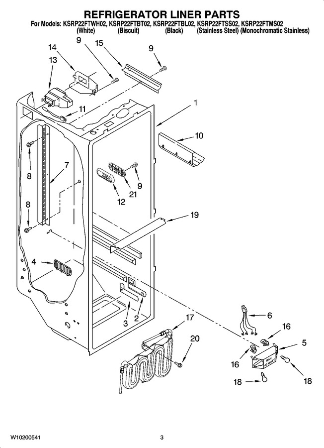 Diagram for KSRP22FTBT02