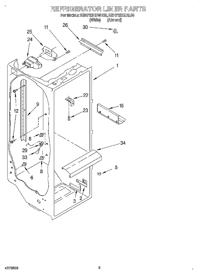 Diagram for KSRP22KDAL00