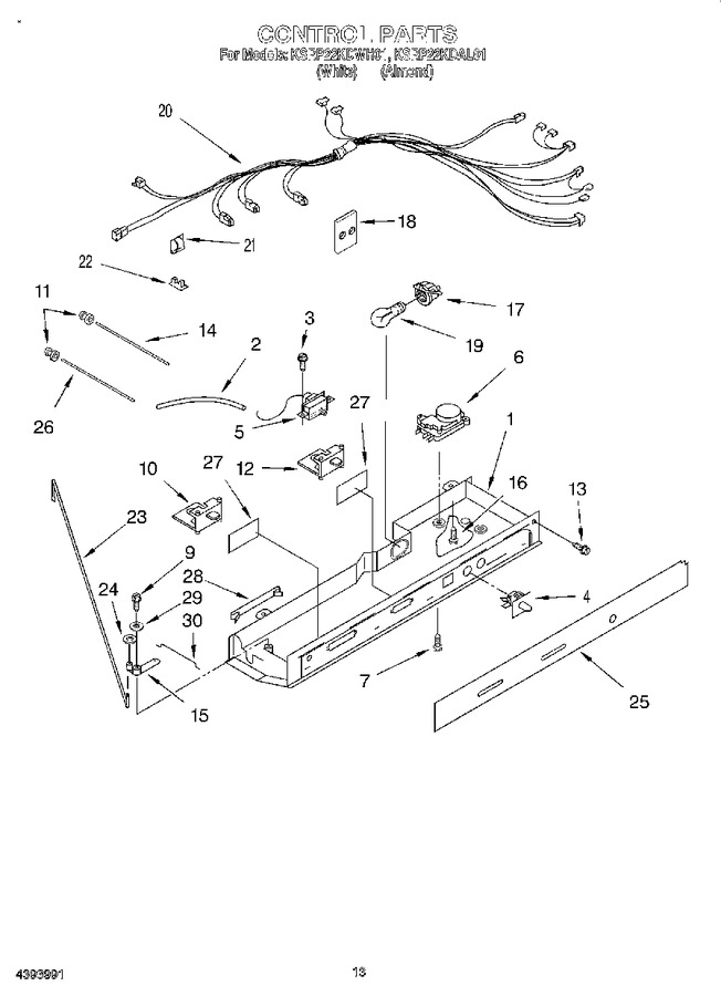 Diagram for KSRP22KDAL01