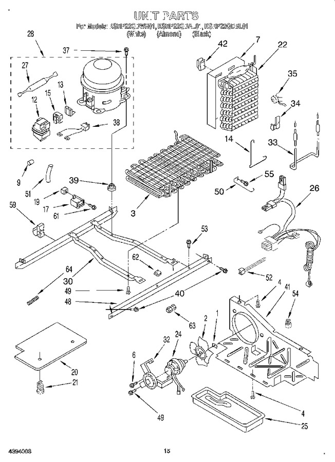 Diagram for KSRP22QDWH01