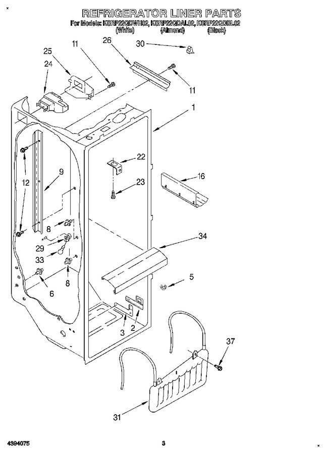 Diagram for KSRP22QDWH02