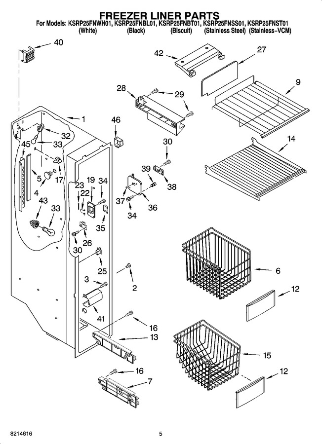 Diagram for KSRP25FNWH01