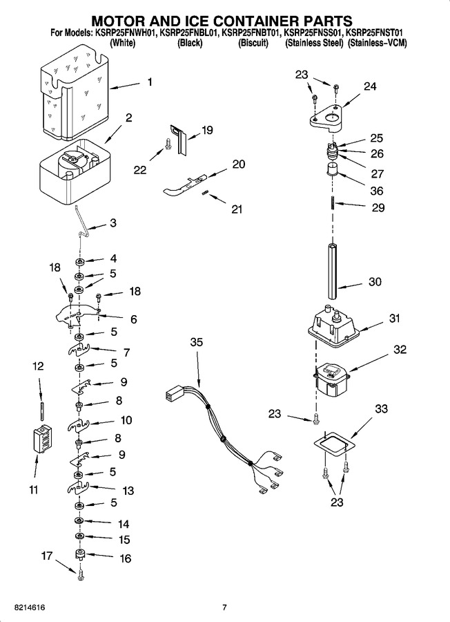 Diagram for KSRP25FNWH01