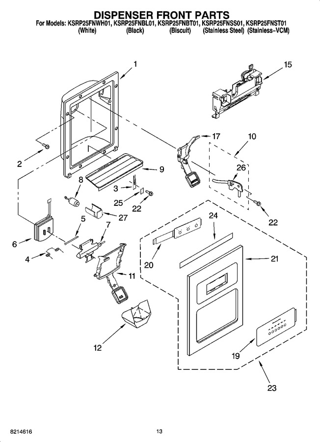 Diagram for KSRP25FNWH01