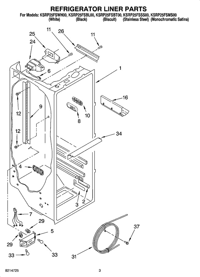 Diagram for KSRP25FSBT00
