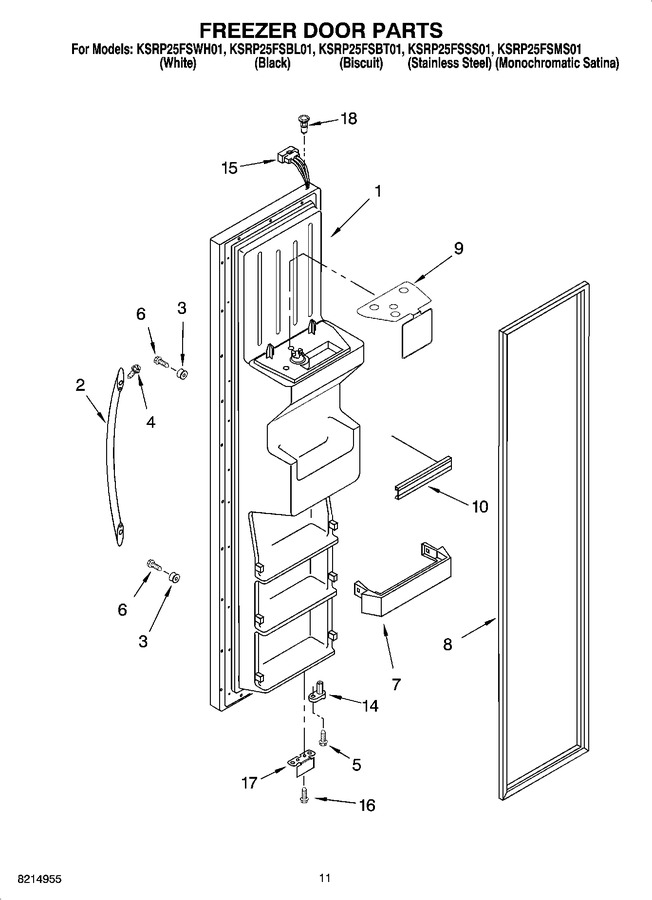 Diagram for KSRP25FSWH01