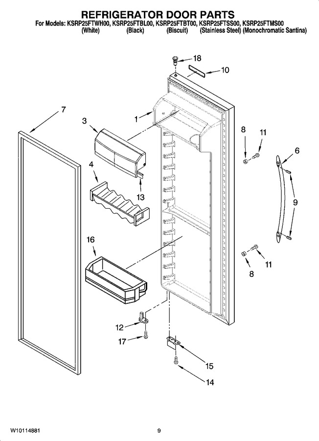 Diagram for KSRP25FTSS00